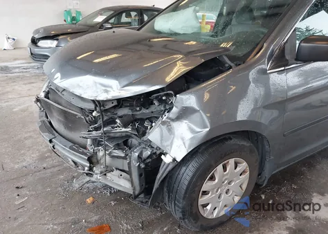 2010 Honda Odyssey Lx z USA, uszkodzony, nr VIN 5FNRL3H24AB059836